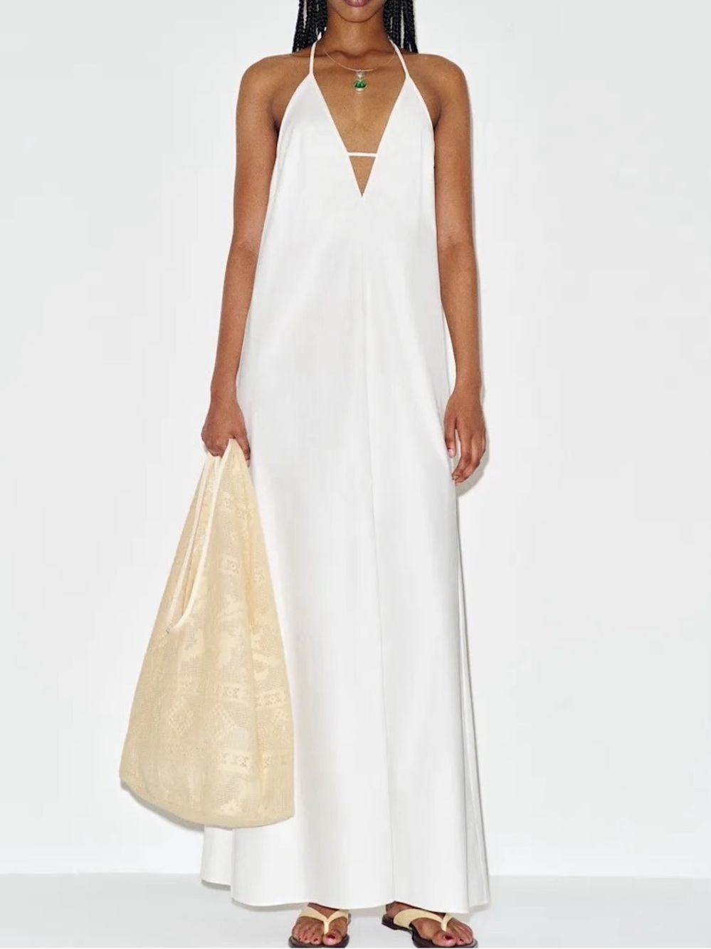 NWT Reformation Brita Dress White Size Small